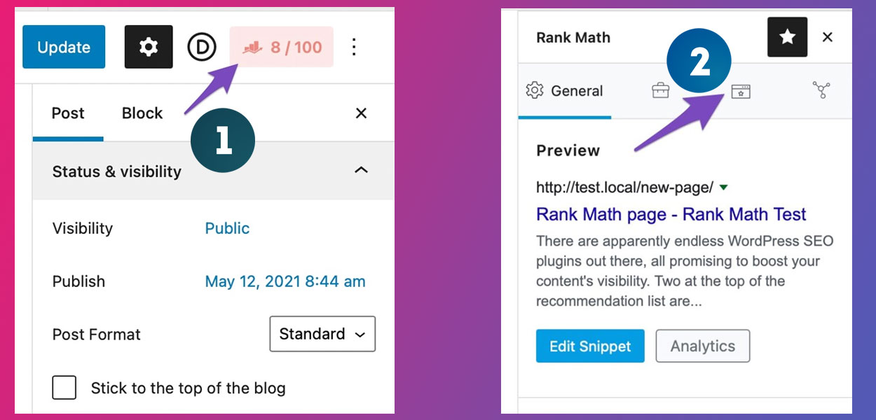 ساخت اسکیما برای پست‌ها در افزونه Rank Math